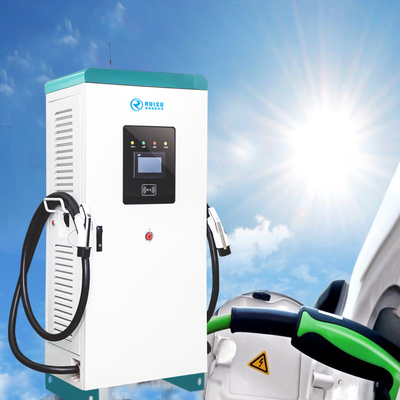 محطات شحن المركبات الكهربائية المزدوجة ODM EV 160kw IP54 الخارجية