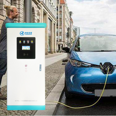 محطة شحن EV كبيرة 300kW ، شاحن سيارة DC EV مع واجهة 4G