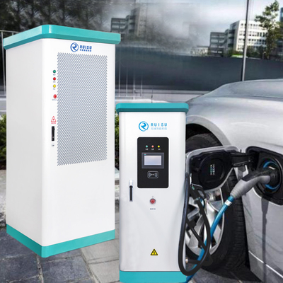 شاحن EV سريع مثبت على الأرض مع شاشة LCD تعمل باللمس OCCP Communication 480KW
