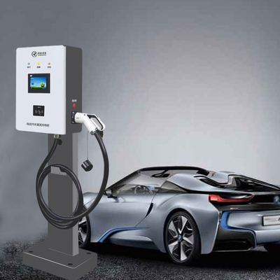 3 مراحل محطة شحن السيارة الذكية ، شاحن سيارة كهربائي خارجي EVSE 30kw