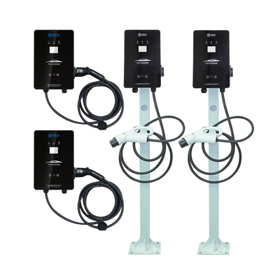 7KW Home Ev Charger Station ، شاحن سيارة كهربائي ذكي OCPP1.6 APP Control