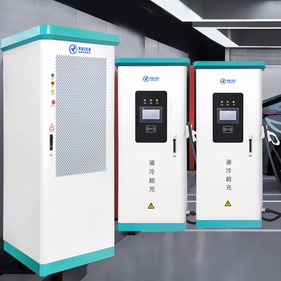 600KW EV الكهربائية نقاط شحن السيارة السائل المبرد سبليت نوع Pantograph