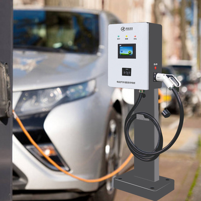 30KW 3 المرحلة نقطة شحن السيارة ، محطة شحن EV في الهواء الطلق لتصنيع المعدات الأصلية التجارية