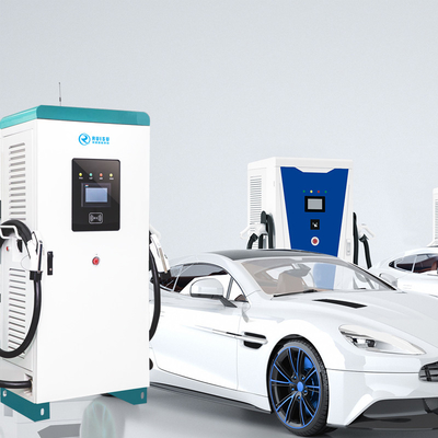 DC CCS 60kw EV شاحن EVSE Ip54 مقاوم للماء للشحن السريع العام