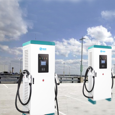شاحن سيارة كهربائية 60kw EV شاحن متكامل AC DC CCS Chademo Type 2