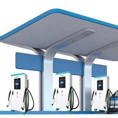 شاحن CCS COMBO2 EV كومة 120kW خارجي IP54 للشحن السريع