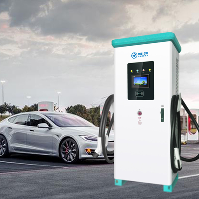 180kw EV شاحن مثبت على الأرض لشحن الطرق السريعة للسيارات الكهربائية