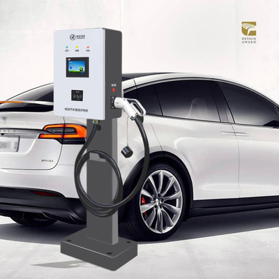 شاحن حائط منزلي ذكي EV ، محطة شحن خارجية 40kw EV مع OCPP RFID