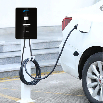 7KW 32A AC EV شاحن نوع 2 مرحلة واحدة دعم دفع بطاقة RFID