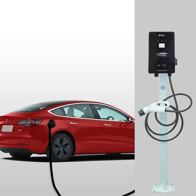 شاحن كهربائي بقوة 220 فولت تيار متردد مثبت على الحائط 7KW لشحن السيارة السريع