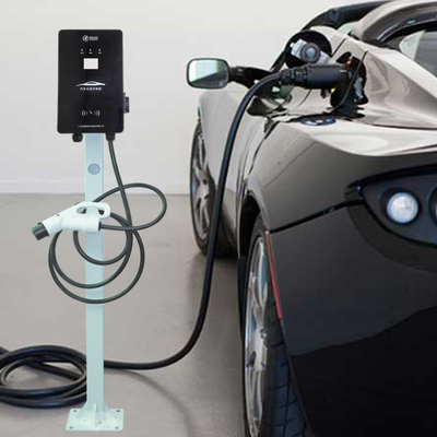 شاحن تيار متردد ذكي 22kw ، شاحن سيارة كهربائي 3 مراحل من النوع 2 32A