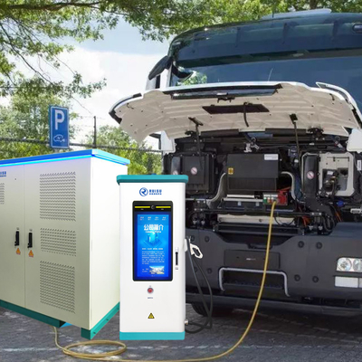 1.2MW DC نقاط شحن السيارة الكهربائية سائل مبرد 66 هرتز