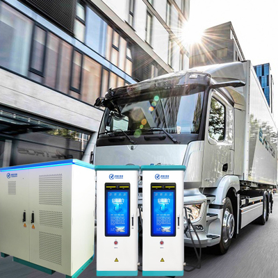DC EV Split Charger 1.2MW ذكي سائل التبريد Ip54 مقاوم للماء